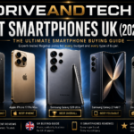 Best Smartphones UK 2026 hero cover featuring Samsung Galaxy S26 Ultra, iPhone 17 Pro Max, Google Pixel 10 Pro XL, Samsung Galaxy Z Fold 7 and OnePlus 15 Pro.