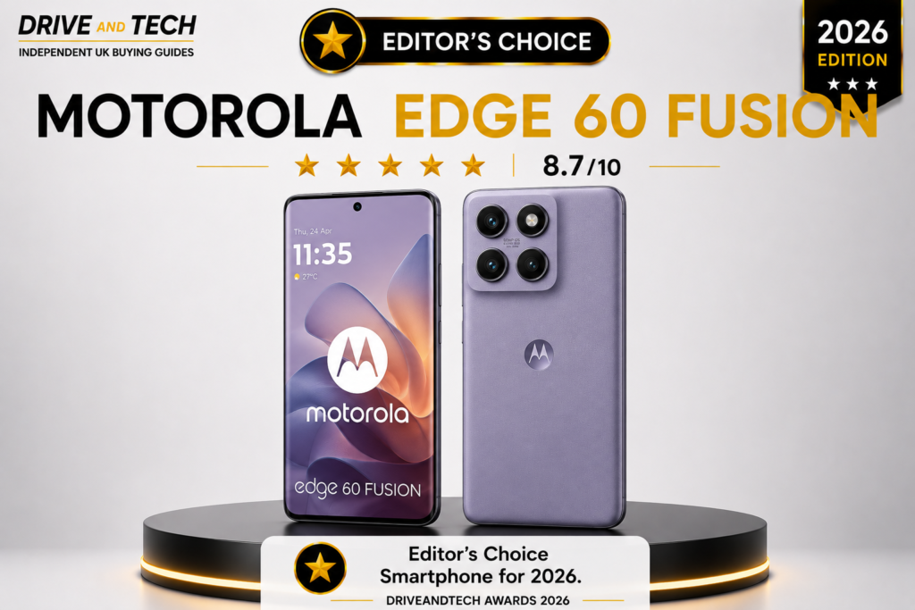 Motorola Edge 60 Fusion – Editor's Choice Smartphone Under £300 UK (2026)