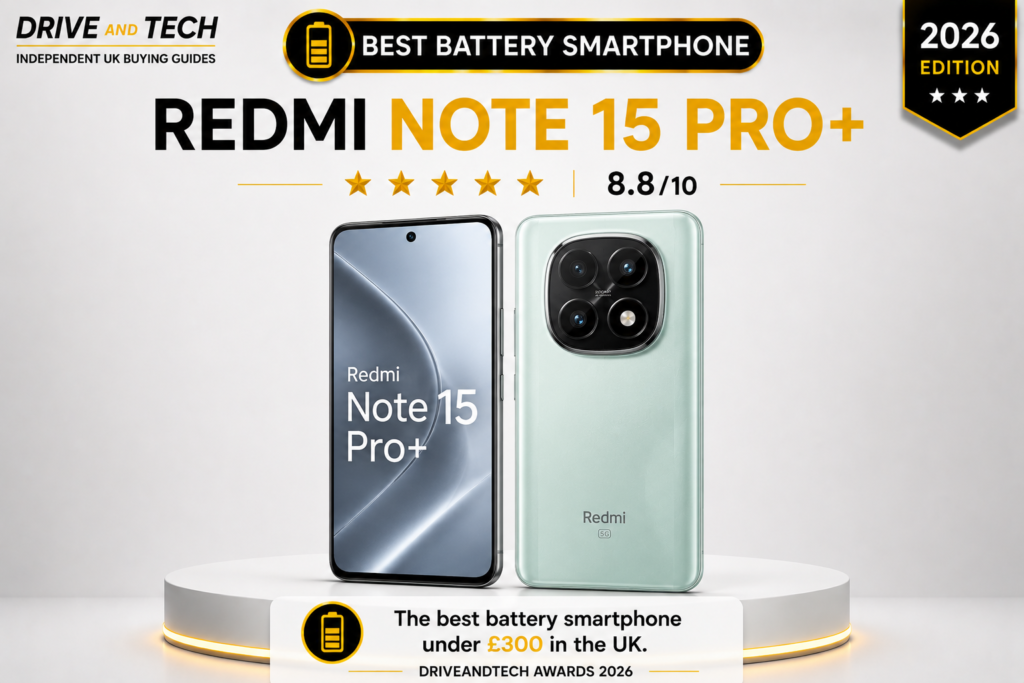 Redmi Note 15 Pro+ – Best Battery Smartphone Under £300 UK (2026)