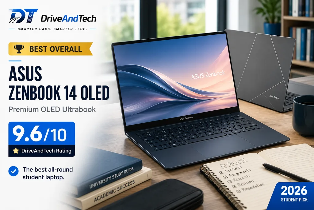 ASUS Zenbook 14 OLED – Best Overall student laptop