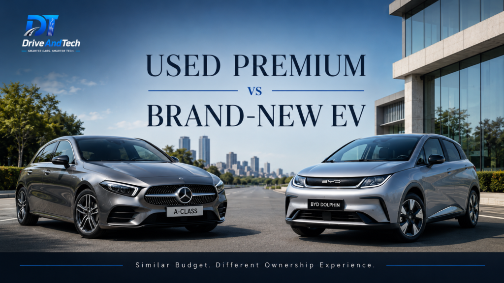 Used Mercedes-Benz A-Class vs new BYD Dolphin UK