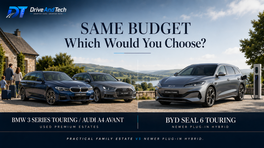 BMW 3 Series Touring or Audi A4 Avant vs BYD Seal 6 Touring UK comparison